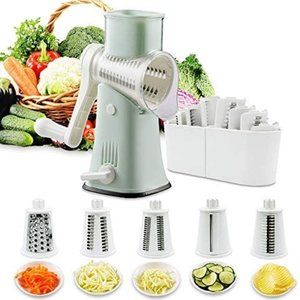 Rotary Grater - 5 drum blade options - Brand New in Box